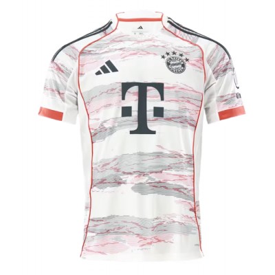 Moški Nogometni dresi Bayern Munich Jamal Musiala #10 Gostujoči 2025-26 Kratek Rokav Moški Nogometni dresi Bayern Munich Jamal Musiala #10 Gostujoči 2025-26 Kratek Rokav